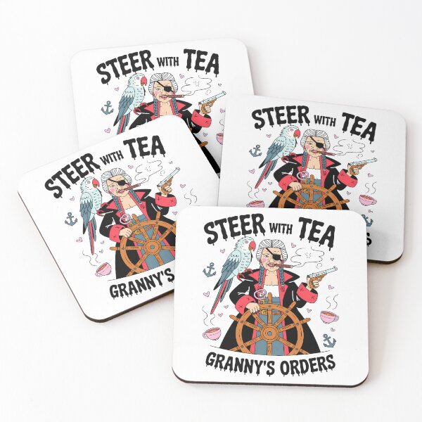 Item preview, Pirate Grandma – Sassy Nautical Retro Halloween Party Design designed and sold by Taans-Creation.