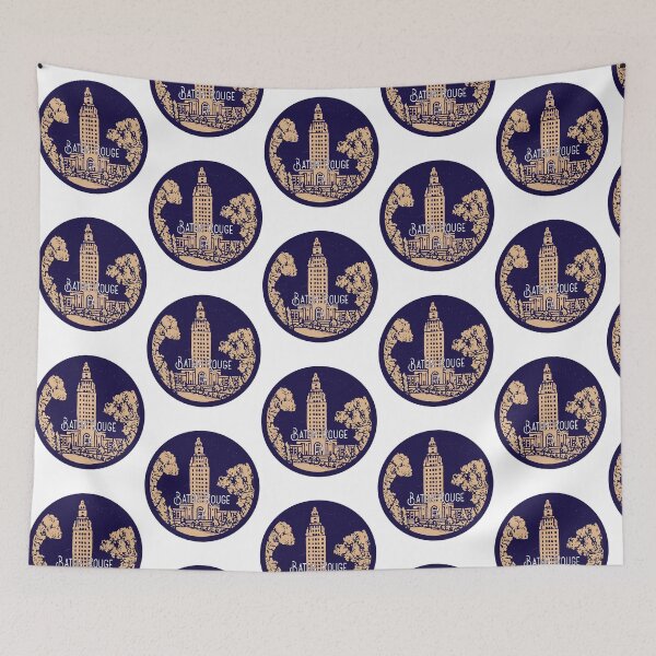 Item preview, Baton Rouge Vintage Decal designed and sold by cliftonmccoy.