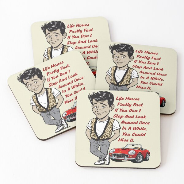 Item preview, Ferris Bueller Life Moves Pretty Fast Lts designed and sold by Alema Art.
