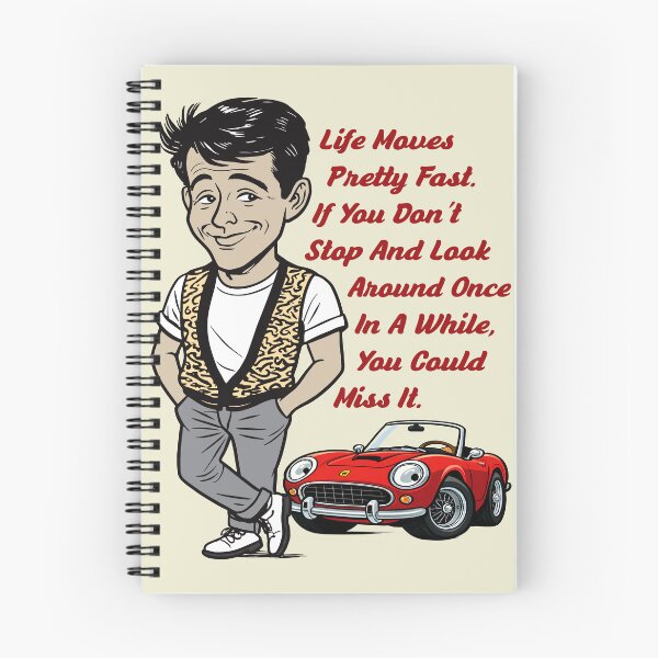 Item preview, Ferris Bueller Life Moves Pretty Fast Lts designed and sold by Alema Art.