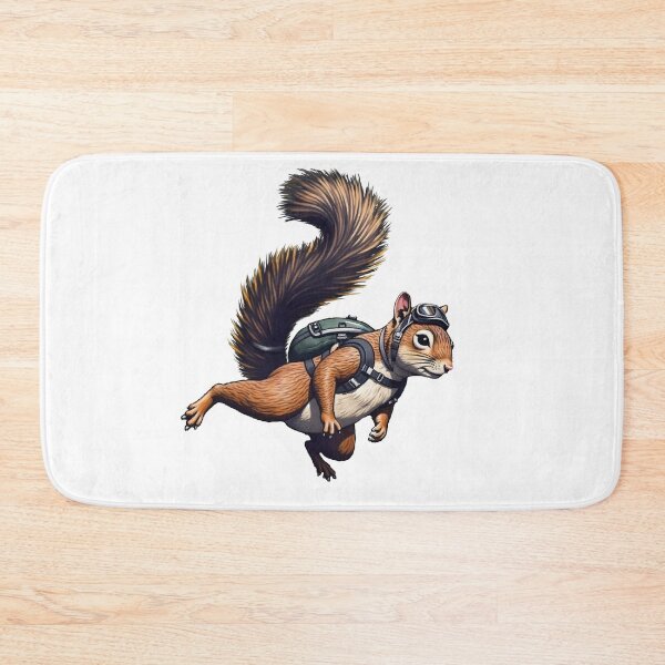 Item preview,  Flying Aviator Squirrel with Goggles designed and sold by TeeARTHY.