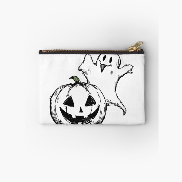 Item preview, Playful Ghost & Pumpkin designed and sold by GlowPix.