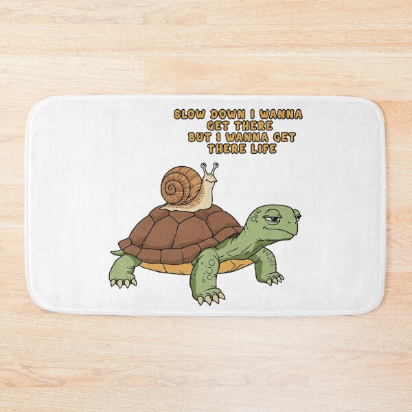 Item preview, Slow Down Turtle and Snail Life designed and sold by TeeARTHY.