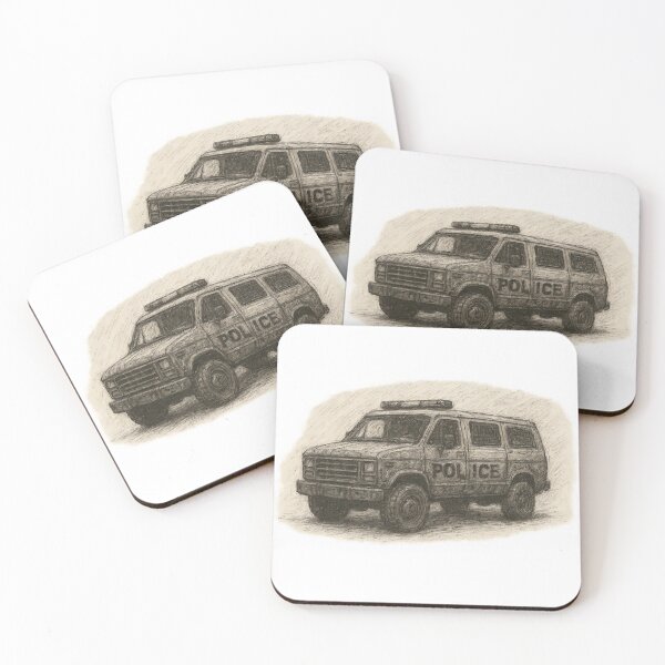 Item preview, Police Bus designed and sold by Zoologybestiary.
