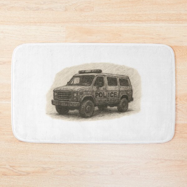 Item preview, Police Bus designed and sold by Zoologybestiary.