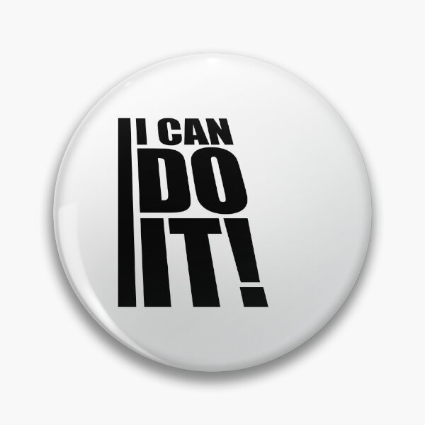 Item preview, I Can Do It Motivation Confidence Mindset Training Quote designed and sold by shirt-o-mat.