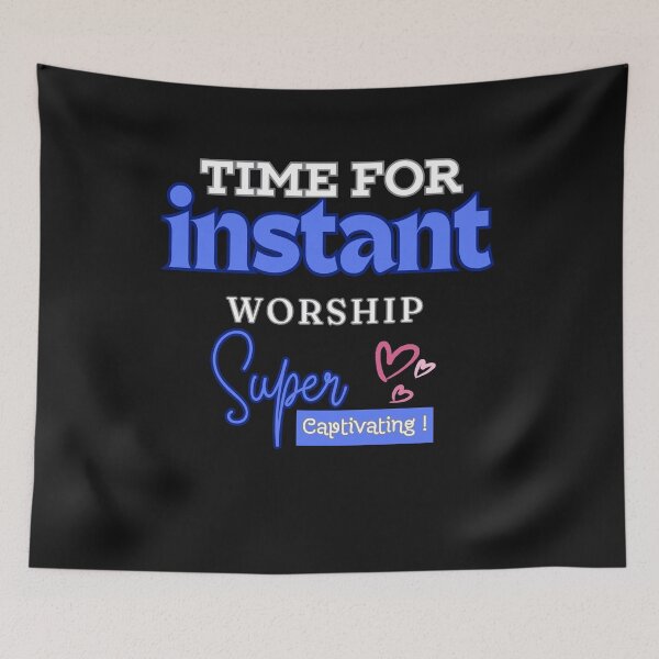 Item preview, time for instant worship designed and sold by aledfychan.