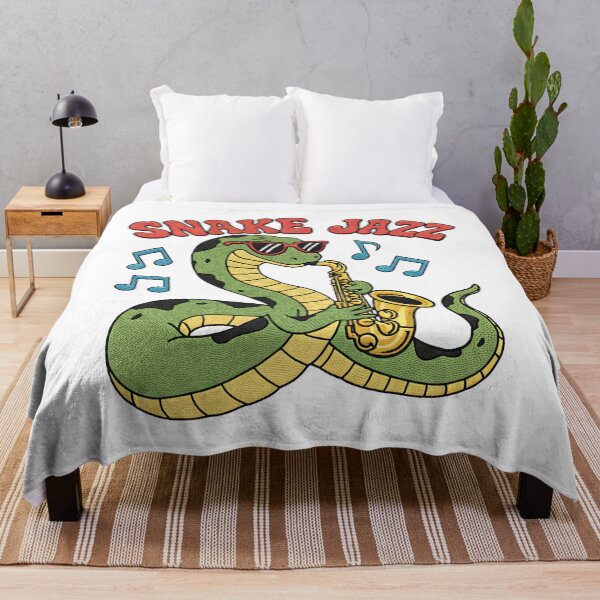 Item preview, Snake Jazz Playing The Saxophone designed and sold by TeeARTHY.