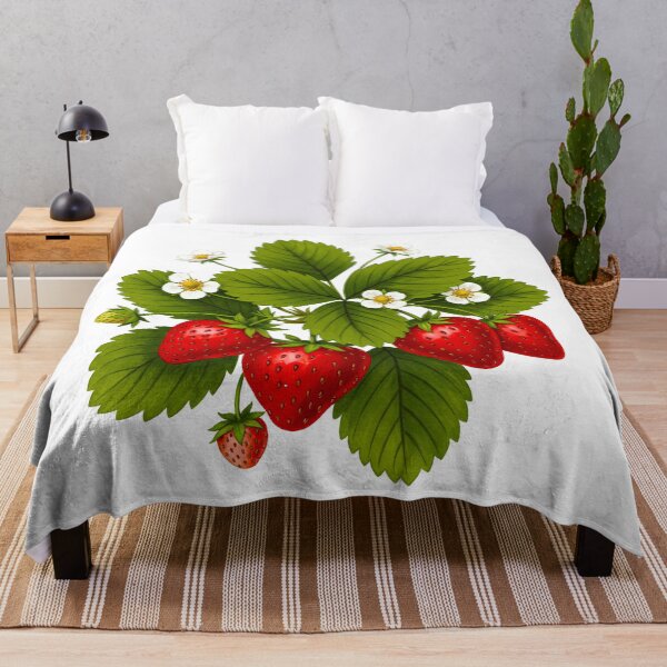 Item preview, Botanical Strawberry Plant Fruit designed and sold by TeeARTHY.