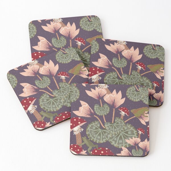 Item preview, Toad and Tuffet – A Whimsical Woodland Frolic Through Fungi and Frogs designed and sold by FredaLilly85.
