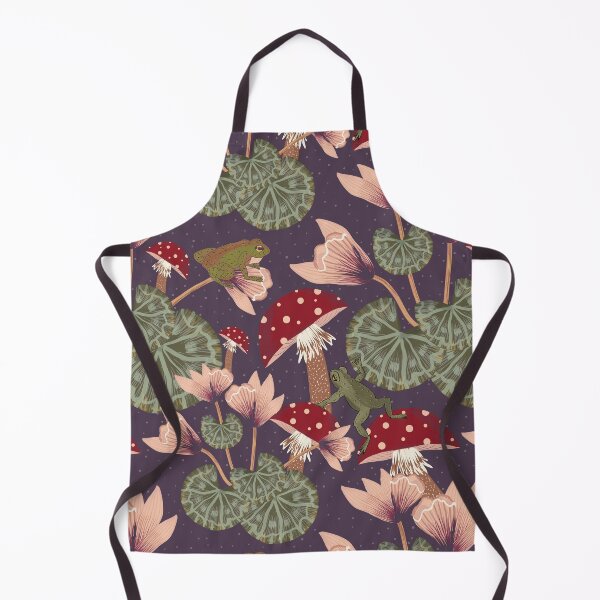 Item preview, Toad and Tuffet – A Whimsical Woodland Frolic Through Fungi and Frogs designed and sold by FredaLilly85.