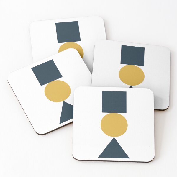 Item preview, Geometric Balance with shapes designed and sold by unscriptedPixel.