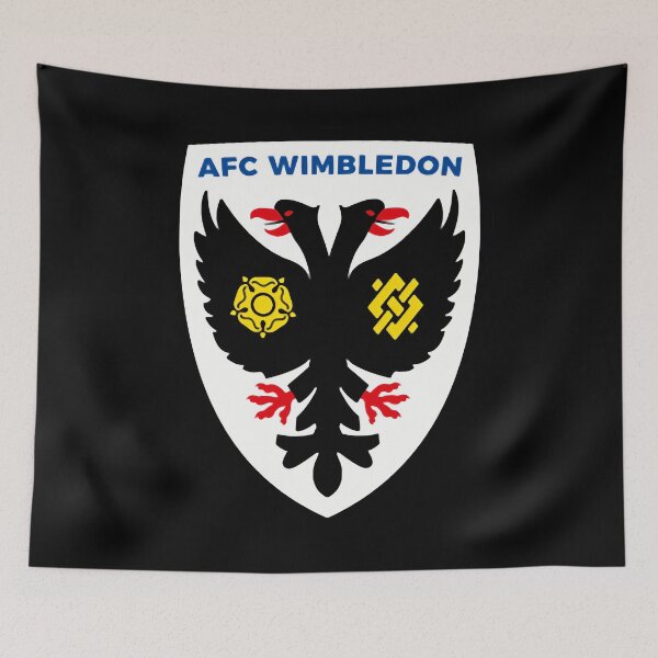Item preview, AFC Wimbledon Logo With Pinstripes designed and sold by AlishaBrakus.