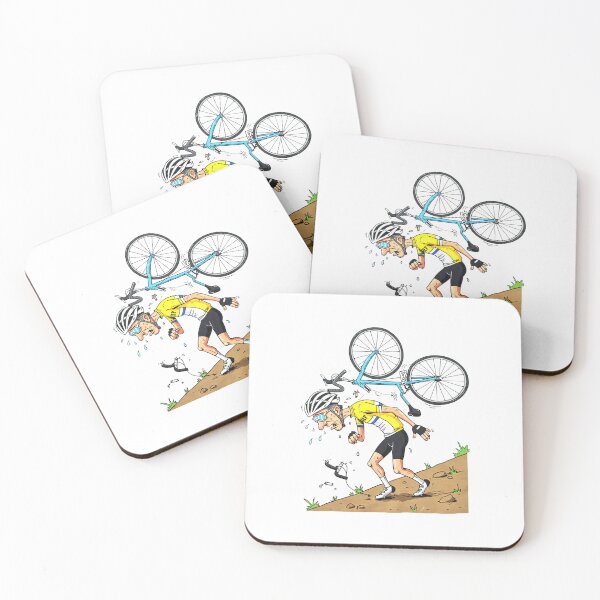 Item preview, Funny Uphill Bicycle Race Crash designed and sold by TeeARTHY.