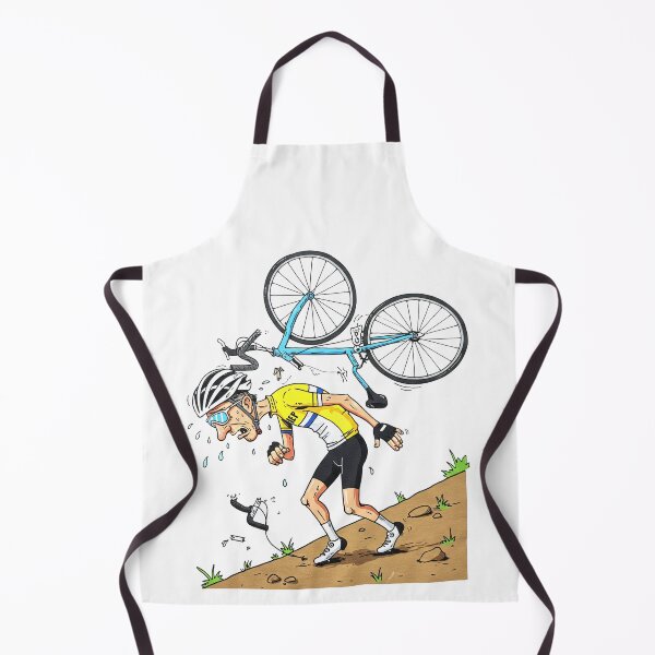 Item preview, Funny Uphill Bicycle Race Crash designed and sold by TeeARTHY.
