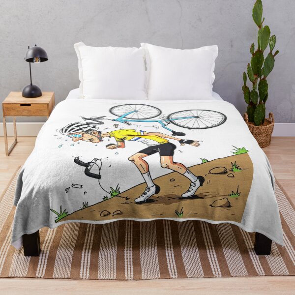 Item preview, Funny Uphill Bicycle Race Crash designed and sold by TeeARTHY.