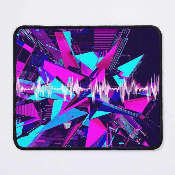 Item preview, Arte abstracto ciberpunk 1 designed and sold by EpicGear085.