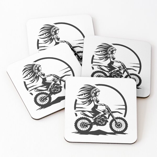 Item preview, Motorcycle Girl, Woman on the motorcycle, Indian Girl designed and sold by Cr320.