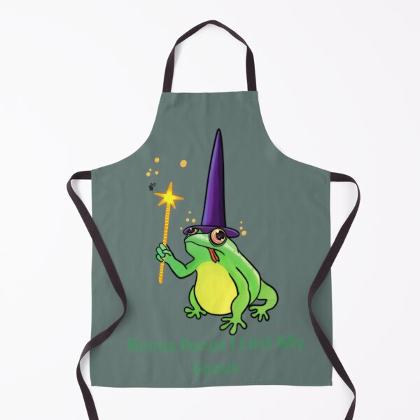 Item preview, Hocus Croakus Cottagecore Funny Frog Wizard Design designed and sold by Ladytaleart.