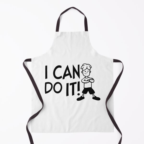 Item preview, I Can Do It Boy Motivation Mindset Children Quote designed and sold by shirt-o-mat.