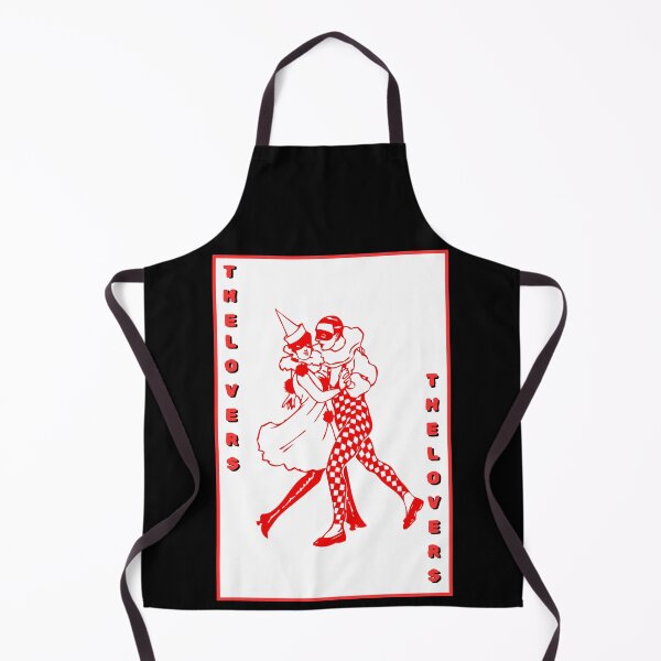 Item preview, Red & White "The Lovers" retro style playing tarot card designed and sold by PlagueTSH.