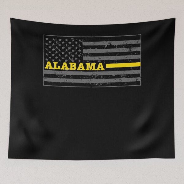 Item preview, Alabama Police Dispatcher Shirt Thin Gold Line Shirt designed and sold by shoppzee.