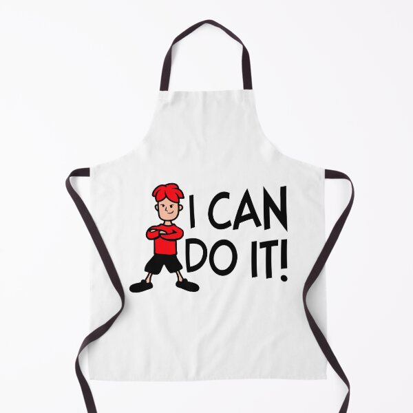 Item preview, I Can Do It Boy Motivation Mindset Children Quote designed and sold by shirt-o-mat.