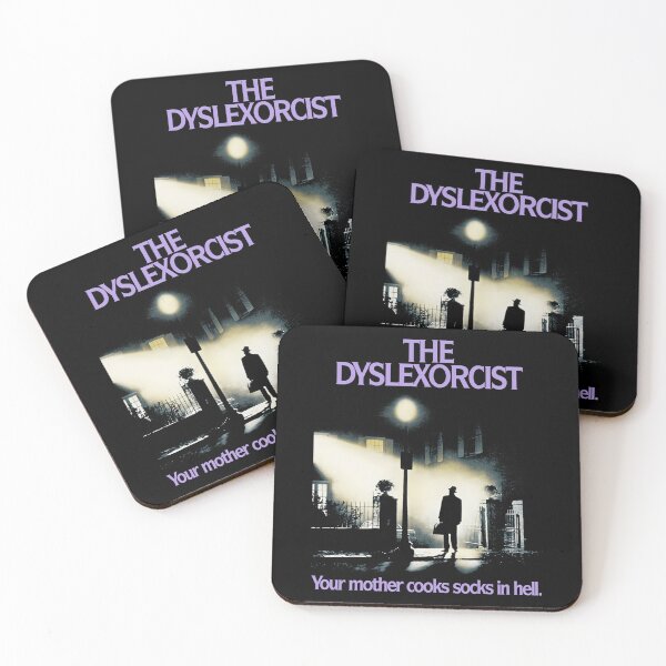 Item preview,  The Dyslexorcist Your Mother Cooks Socks In Hell designed and sold by AmyaTreutel.
