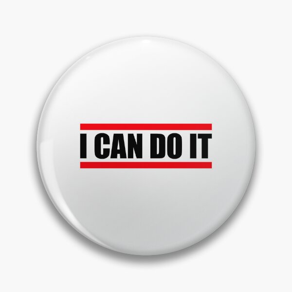 Item preview, I Can Do It Motivation Confidence Mindset Training Quote designed and sold by shirt-o-mat.