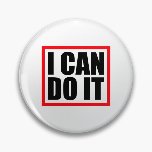 Item preview, I Can Do It Motivation Confidence Mindset Training Quote designed and sold by shirt-o-mat.