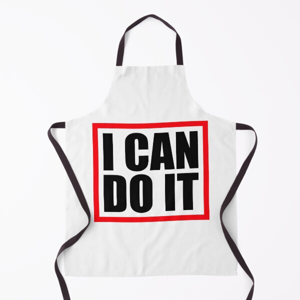 Item preview, I Can Do It Motivation Confidence Mindset Training Quote designed and sold by shirt-o-mat.
