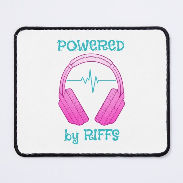 Item preview, Headphones | Powered By Riffs designed and sold by ObsidianDaz.