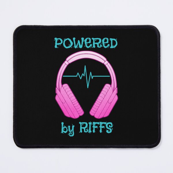 Item preview, Headphones | Powered By Riffs designed and sold by ObsidianDaz.