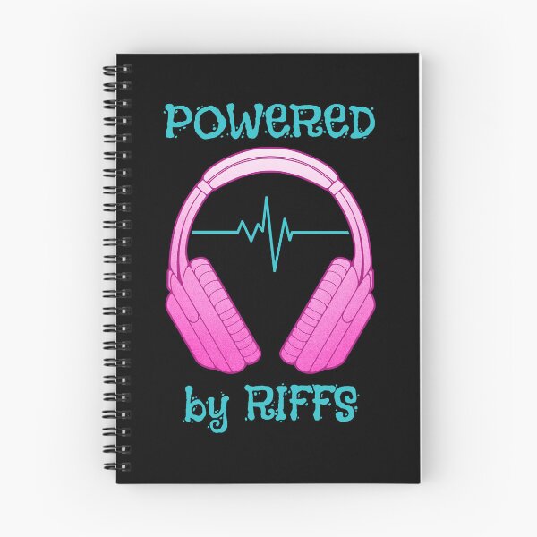 Item preview, Headphones | Powered By Riffs designed and sold by ObsidianDaz.