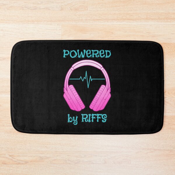 Item preview, Headphones | Powered By Riffs designed and sold by ObsidianDaz.
