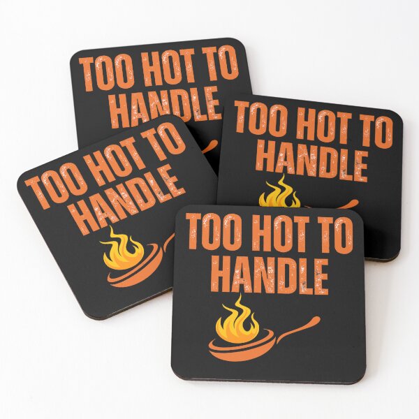 Item preview, Too Hot to Handle – Funny Chef & Cooking Flame Design designed and sold by boldstuffshop.