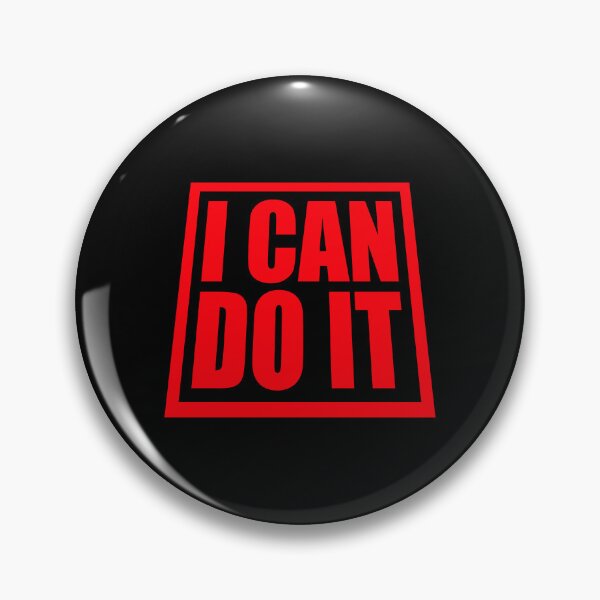 Item preview, I Can Do It Motivation Confidence Mindset Training Quote designed and sold by shirt-o-mat.