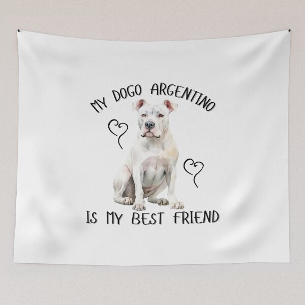 Item preview, My Dogo Argentino Is My Best Friend designed and sold by Viikis.