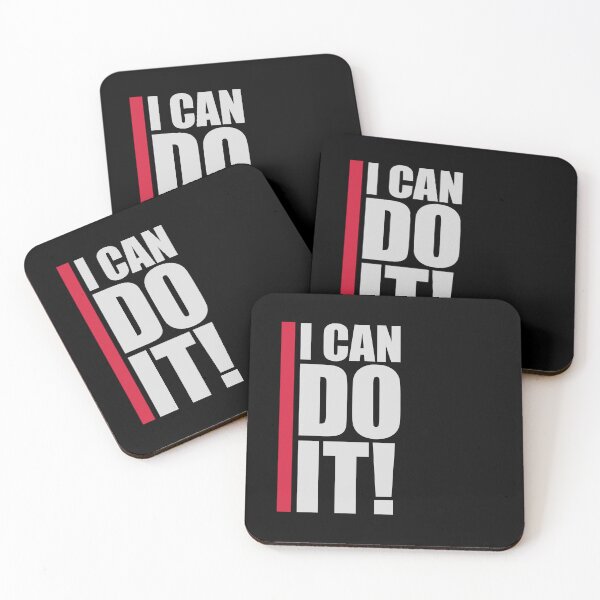 Item preview, I Can Do It Motivation Confidence Mindset Training Quote designed and sold by shirt-o-mat.