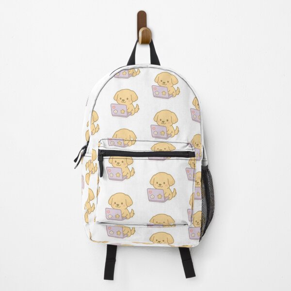 Item preview, Cute Golden Puppy Planner Stickers | Kawaii Dog Digital Design for Redbubble designed and sold by dailyprintables.