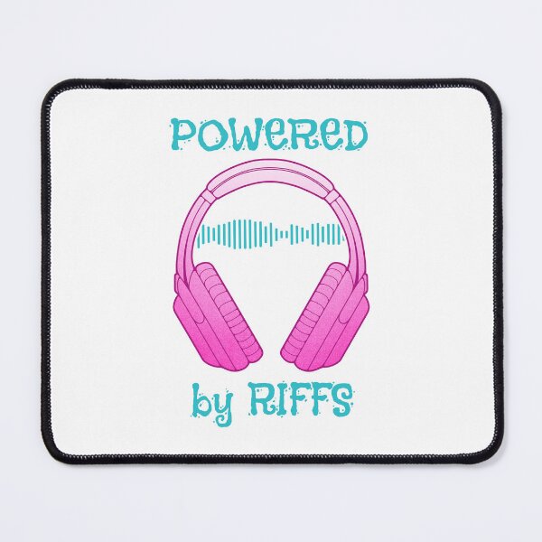Item preview, Headphones | Powered By Riffs designed and sold by ObsidianDaz.