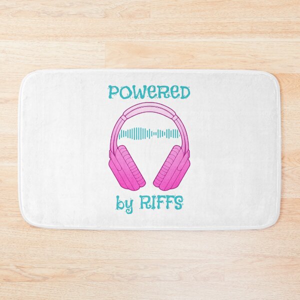 Item preview, Headphones | Powered By Riffs designed and sold by ObsidianDaz.