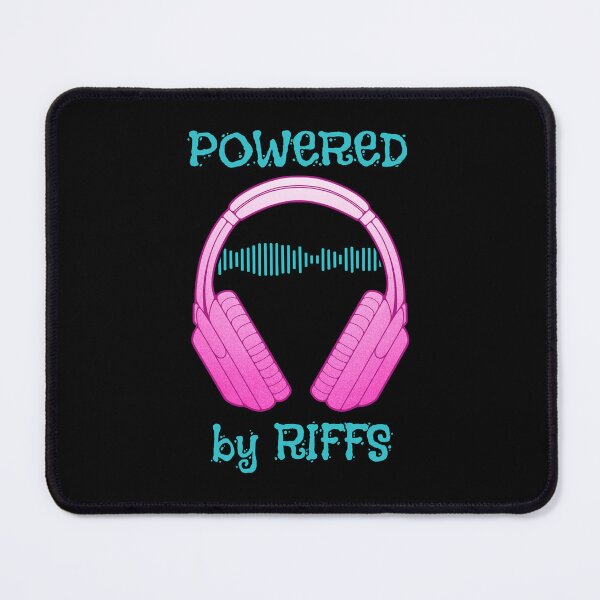 Item preview, Headphones | Powered By Riffs designed and sold by ObsidianDaz.