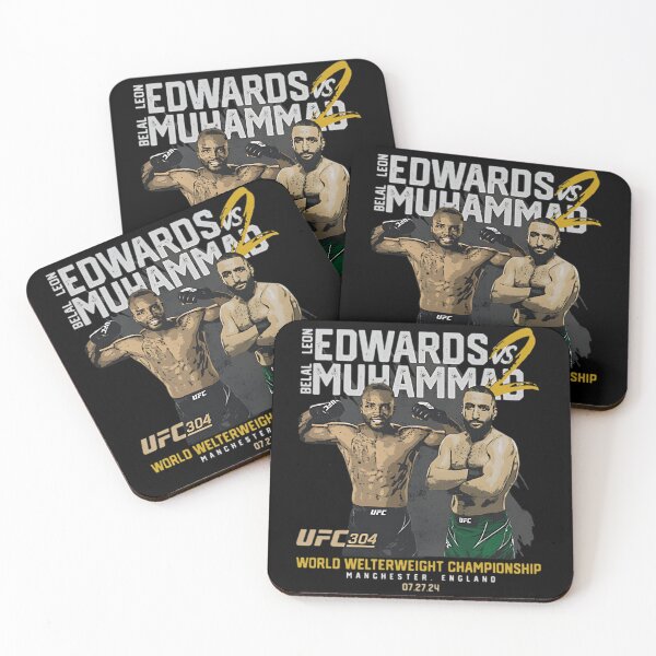 Item preview, Belal Muhammad Vs Leon Edwards World Welterweight Championship designed and sold by JeyVel.