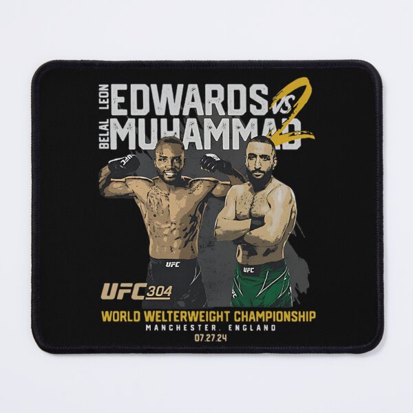 Item preview, Belal Muhammad Vs Leon Edwards World Welterweight Championship designed and sold by JeyVel.