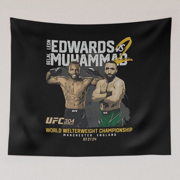 Item preview, Belal Muhammad Vs Leon Edwards World Welterweight Championship designed and sold by JeyVel.
