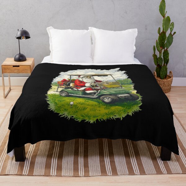 Item preview, Santa Skeleton Golf Cart Rider designed and sold by Zakrytos ★★★★★.