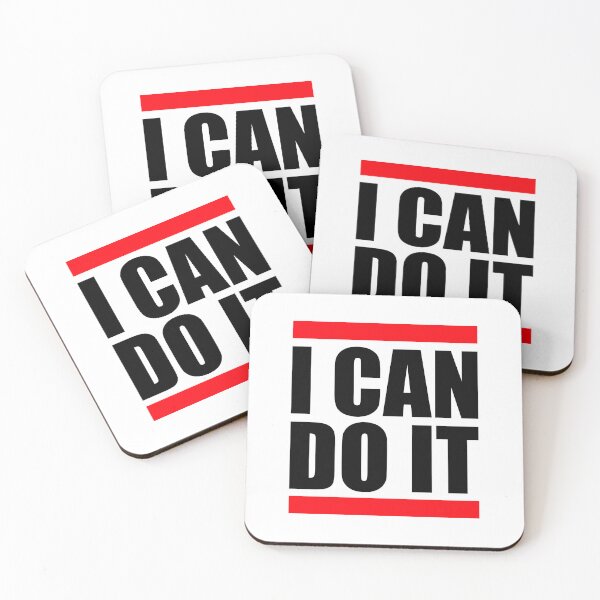 Item preview, I Can Do It Motivation Confidence Mindset Training Quote designed and sold by shirt-o-mat.