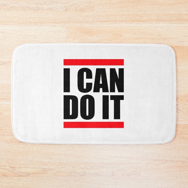 Item preview, I Can Do It Motivation Confidence Mindset Training Quote designed and sold by shirt-o-mat.