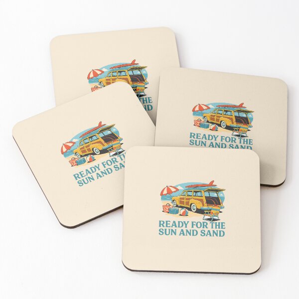 Item preview, Ready for the Sun and Sand — Retro Station Wagon designed and sold by Novel Works Studio.